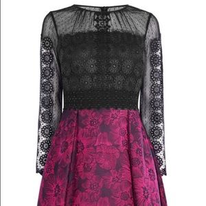 Karen Millen Lace and Jacquard dress NWT size 6US
